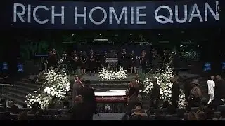 Farewell Rich Homie Quan (Viewing) #richhomiequan #fyp #omg #explorepage #celebrity #trending