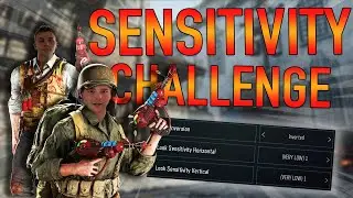 LOW SENSITIVITY CHALLENGE on KINO DER TOTEN (Black Ops 3 ZOMBIES)