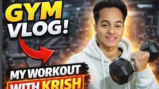 Krish ke saath gym💪🏻🔥...