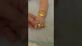 GOLD RINGS for new born baby 😱 💯