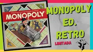 MONOPOLY 💰 edición especial RETRO [2010] de PARKER Hasbro (Unboxing, Contenido) Juego de Mesa