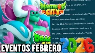 👍👍PR&Oacute;XIMOS EVENTOS QUE SE VIENEN ESTE MES DE FEBRERO 2026 A DRAGON CITY👍👍#dragoncity 