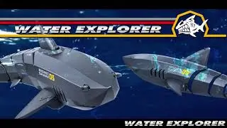 RC Shark Electric Toys  Summer Playtime with Water Kids Toy
