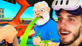 TOTO sa mi v Taxíku Ešte NESTALO! (Virtuálna Realita)