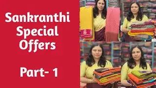 Sankranthi Special Offers at Samiksha Fashions | Wholesale Saree Collections in R R Nagar Bengaluru