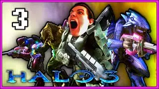 Halo 3 Campaign Funny Moments - TSAVO HIGHWAY, SNIPER BETRAYALS, and TELEPORTING (Part 3)