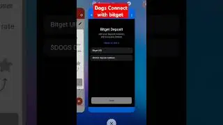 || Dogs Claim in Bitget || Dogs Claim ||  Now connect Dogs in Bitget||