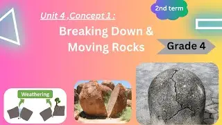 Science Primary 4 : Unit 4 : Concept 1 : Breaking Down and Moving Rocks