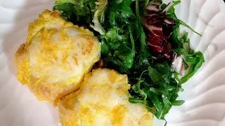 Rape rebozado. Recetas de pescado