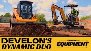 Develon Is All In: Revamped Brand Has New DTL35 CTL, DX17Z-7 Mini Hex and All the Momentum