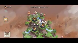 fazendo 3 estrelas no vale dos magos  LV 1 com 2 ataques