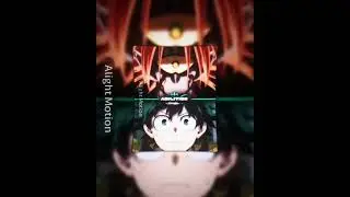 Boros vs Deku | #mha #myheroacademia #onepunchman #opm