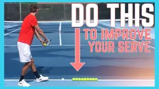 Serve Percentage Drill | Serve Consistency & Pressure Exercise