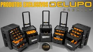 GAVETEIROS STACK TECH TOUGHBUILT EXCLUSIVOS DA DELUPO APROVEITE! #toughbuilt