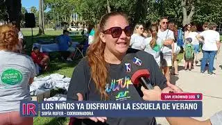 Comenzó la escuela de verano en San Jerónimo Sud