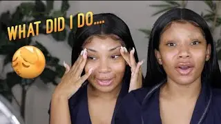 SO I PERMED MY EYEBROWS..... DIY AT HOME BROW LAMINATION! | AALIYAHJAY