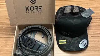 Unboxing & First Impressions: Kore Essentials Gun Belt & More