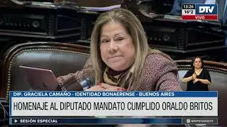 Diputada Cama&ntilde;o, Graciela - Sesi&oacute;n 19-09-2023 - HO