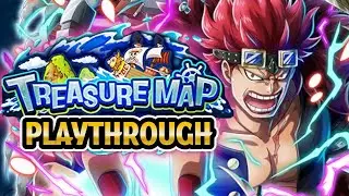 [OPTC] MY TEAMS FOR TREASURE MAP (NO NEW BATCH) PLAYTHROUGH トレクル