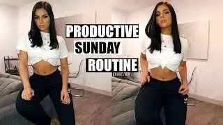 My Productive Sunday Routine♡ CLEANING, SHOPPING & MORE
