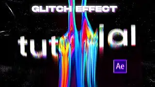 How to use Glitch Effect  in  Text Animation in After Effects