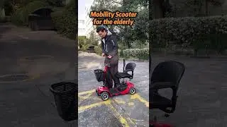 Lightweight folding mobility scooter 4-wheel-scooter #scooter #elderly #disability #mobility