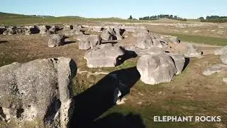 Geosites around Oamaru - Waitaki, New Zealand