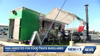 Man arrested after food truck in Fort Myers was burglarized twice