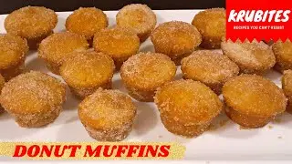 Donut Muffins | Quick & Easy Recipe | Eggless | No Frying | Delectable Baked Donuts | Sweet Treats