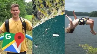 THE BEST CLIFF JUMPING SPOT - (Kinkaid)