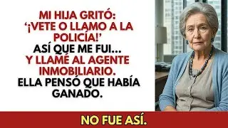Mi hija gritó '¡Vete o llamo a la policía!' Así que me fui