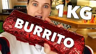 GIRL EATS 1 KG BURRITO IN 86 SECONDS