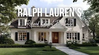 Refined Colonial Farmhouse Inspired by Ralph Lauren&rsquo;s Old World Country Charm