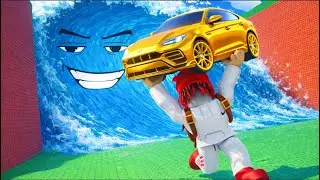 Roblox Escape the tsunami for CARS