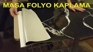 Mutfak Masası Folyo kaplama  #Mutfak#Masa#Folyo#Kaplama#Vlog