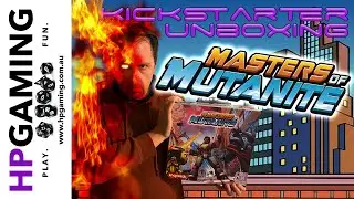 GameLINK! | Unboxing | Masters of Mutanite Kickstarter