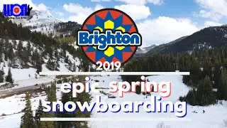 Snowboarding At Brighton Resort