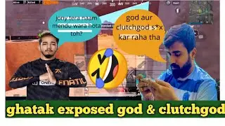 ghatak exposing zgod and clutchgod😂😂 || scout calling mendu wara to jonathan🤣