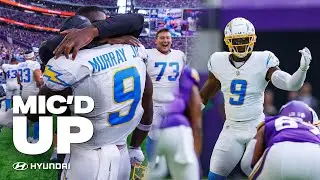 Mic&rsquo;d Up: Murray&rsquo;s Game-Winning Pick vs Vikings | LA Chargers