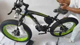 Unboxing - GOGOBEST GF700 1000W Motor Max 50KM/H 48V 17.5AH 26 Inch Electric Bike