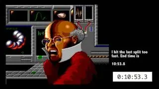 Impossible Mission Master System speed run in 10:53 (emulator)