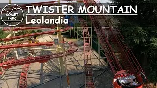 🎢 TWISTER MOUNTAIN Leolandia onride 4K