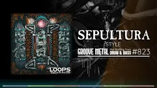 Groove Metal Backing Track / Drum And Bass / Sepultura Style / 85 bpm Jam in D Minor