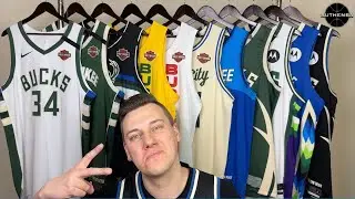 FULL Giannis Bucks jersey collection 2018-2023 (NIKE, Milwaukee, Antetokounmpo)