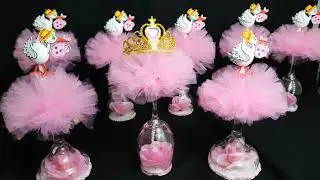 Adornos para baby shower de ni&ntilde;a, f&aacute;cil  r&aacute;pidos y baratos 2019