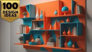 Modern Wall Shelves Design DIY 2023 - Wall Shelves Decorating Ideas for Living Room & Bedroom