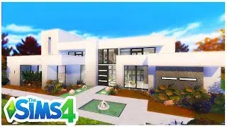 A MODERN MANSION I WOULD LIVE IN | The Sims 4 BUILD