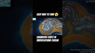 easy way to find luxurious chest in Underground Chasm #genshinimpactchest #luxuriouschest #liyue