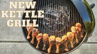 The First Cook On The New Char-Griller 22