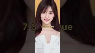 Top 10 most beautiful chinese Actress #cdrama #shortvideo #zhaolusi
